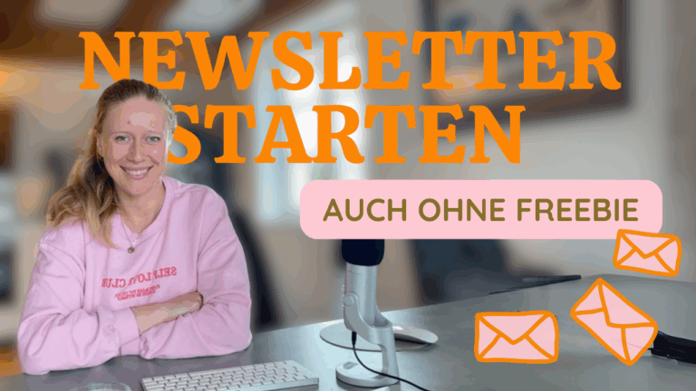 Ohne Lead Magnet eine E-Mail-Liste aufbauen und Newsletter starten